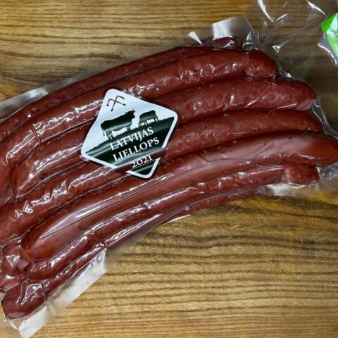 Venison sausages